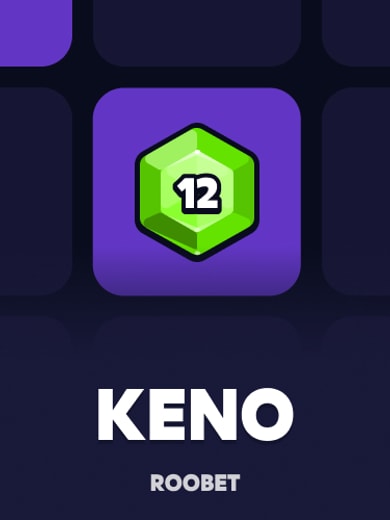 Keno — игра Roobet Originals